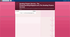 Desktop Screenshot of flowerssending.blogspot.com