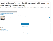 Tablet Screenshot of flowerssending.blogspot.com