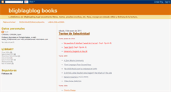 Desktop Screenshot of bligblagblogbooks.blogspot.com