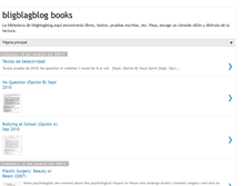 Tablet Screenshot of bligblagblogbooks.blogspot.com