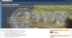 Desktop Screenshot of occlusionconnectionsorthotic.blogspot.com