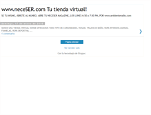 Tablet Screenshot of necesercomve.blogspot.com