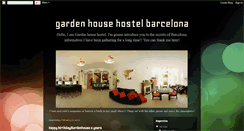 Desktop Screenshot of gardenhostelbarcelona.blogspot.com