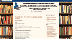 Desktop Screenshot of investigacioneducativa2upn.blogspot.com