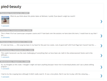 Tablet Screenshot of pied-beauty.blogspot.com