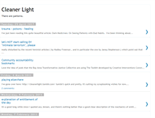 Tablet Screenshot of cleanerlight.blogspot.com