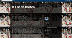 Desktop Screenshot of itsbeenbroten.blogspot.com