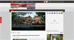 Desktop Screenshot of cebu-beach-resorts.blogspot.com