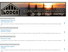 Tablet Screenshot of idahosportsmanlodge.blogspot.com