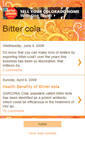 Mobile Screenshot of bittercolaworld.blogspot.com