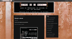 Desktop Screenshot of detrasdelamanta.blogspot.com