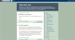 Desktop Screenshot of digital-baby-yeah.blogspot.com