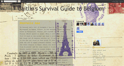 Desktop Screenshot of caitlinssurvivalguide.blogspot.com