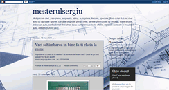 Desktop Screenshot of mesterulsergiu.blogspot.com