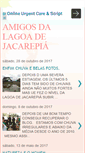 Mobile Screenshot of amigosdalagoadejacarepia.blogspot.com