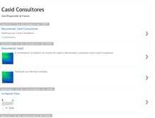 Tablet Screenshot of casidconsultorias.blogspot.com