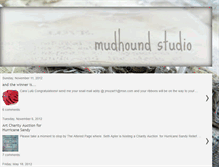 Tablet Screenshot of mudhoundprimitives.blogspot.com