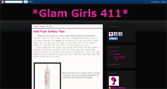 Desktop Screenshot of glamgirls411.blogspot.com