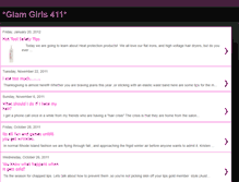 Tablet Screenshot of glamgirls411.blogspot.com