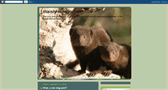 Desktop Screenshot of mainlymongoose.blogspot.com