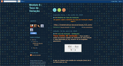 Desktop Screenshot of mat-taxavariacao.blogspot.com
