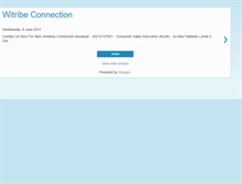 Tablet Screenshot of pakistanwitribe.blogspot.com