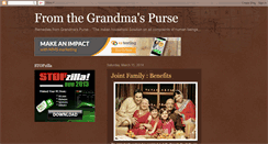 Desktop Screenshot of grandmaspurse.blogspot.com