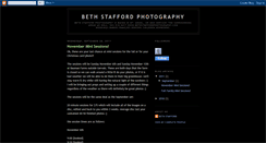 Desktop Screenshot of bethstaffordphotography.blogspot.com