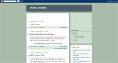 Desktop Screenshot of hot-music-concerts.blogspot.com