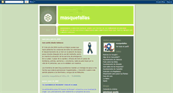 Desktop Screenshot of masquefallas.blogspot.com