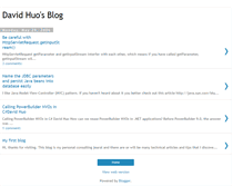 Tablet Screenshot of davidhuo.blogspot.com