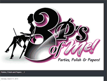 Tablet Screenshot of 3psofme.blogspot.com