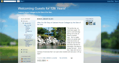 Desktop Screenshot of oakland-house-cottages.blogspot.com