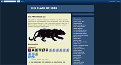 Desktop Screenshot of jhsclassof1969.blogspot.com