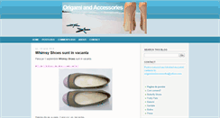Desktop Screenshot of origamiandaccessories.blogspot.com