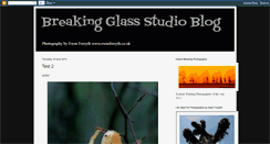 Desktop Screenshot of breakingglassstudio.blogspot.com