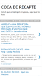 Mobile Screenshot of cocaderecapte.blogspot.com