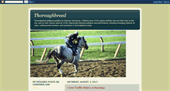 Desktop Screenshot of pedigreepundit.blogspot.com