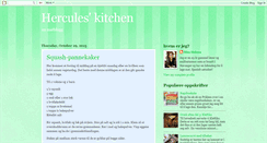 Desktop Screenshot of herculeskitchen.blogspot.com