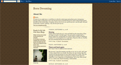 Desktop Screenshot of borndreaming.blogspot.com