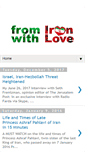 Mobile Screenshot of fromiranwithlove.blogspot.com