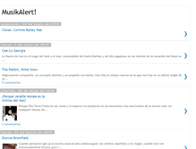Tablet Screenshot of musikalert.blogspot.com