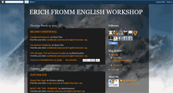 Desktop Screenshot of erichfrommenglishworkshop.blogspot.com