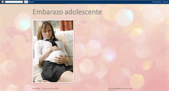 Desktop Screenshot of embarazoadolesente1.blogspot.com