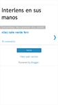 Mobile Screenshot of interlens.blogspot.com