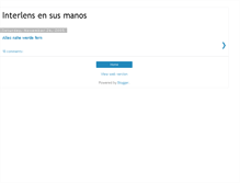 Tablet Screenshot of interlens.blogspot.com