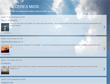 Tablet Screenshot of amaneceresmios.blogspot.com