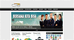 Desktop Screenshot of komunitasbersamakitabisa.blogspot.com