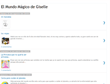 Tablet Screenshot of elmundomagicodegiselle.blogspot.com