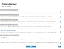 Tablet Screenshot of chasingdaisy.blogspot.com